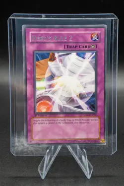 Yu-Gi-Oh Card - DP06-EN025 - HERO'S RULE 2 (rare) [1st Edition] - VLP Light Play - Image 4