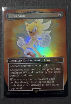 Secret Lair × Sonic : Super State M 2081 FOIL | SEGA 2025 - Image 1