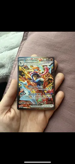 Pokemon TCG Twilight Masquerade Greninja EX Special Illustration Card 214/167 - Image 2