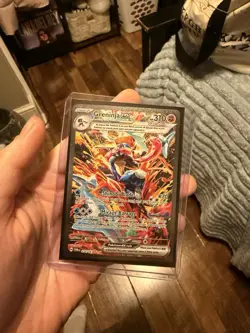 Pokemon TCG Twilight Masquerade Greninja EX Special Illustration Card 214/167 - Image 3