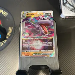 Aerodactyl VSTAR Holo Card 093/196 Swsh11: Lost Origin NM Condition - Image 1