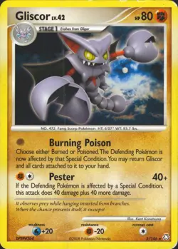 Gliscor - (DP Legends Awakened) 5/146 Rare Deck Exclusives Pokemon Card LP - Image 1