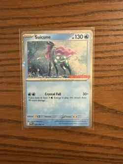 Suicune (Cosmos Holo) (Gamestop Exclusive) 026/094 Pokemon Card Unsealed NM - Image 1