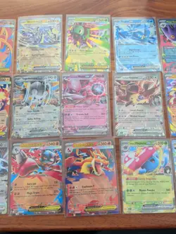 Ascended Heroes pokemon ex Mixed Lot 27 Cards Inlcudes Charizard Promo, Pokepad - Image 2