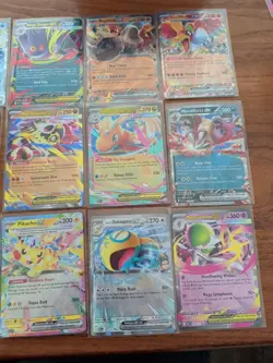 Ascended Heroes pokemon ex Mixed Lot 27 Cards Inlcudes Charizard Promo, Pokepad - Image 3