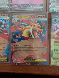 Ascended Heroes pokemon ex Mixed Lot 27 Cards Inlcudes Charizard Promo, Pokepad - Image 4