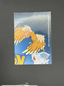 Pokemon Topps TV Animation Edition Holo Professor Oak TV7 Puzzle Card - Image 2