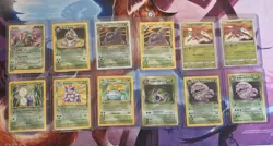 Pokemon TCG Vintage Holo Card Lot Venusaur, Muk, Cradily, Jumpluff, Dark Arbok - Image 1