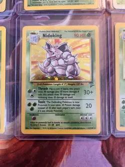 Pokemon TCG Vintage Holo Card Lot Venusaur, Muk, Cradily, Jumpluff, Dark Arbok - Image 3