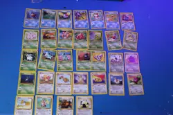 Vintage Pokemon Card Lot 90+ Cards Base Jungle Fossil Gym Pikachu Zapdos Jolteon - Image 2