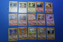 Vintage Pokemon Card Lot 90+ Cards Base Jungle Fossil Gym Pikachu Zapdos Jolteon - Image 3