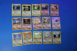 Vintage Pokemon Card Lot 90+ Cards Base Jungle Fossil Gym Pikachu Zapdos Jolteon - Image 4
