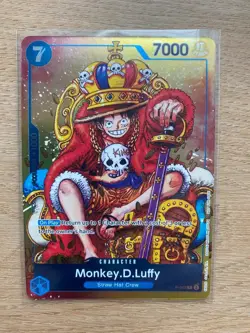 Monkey.D.Luffy (Convention Promo 2024) P-043 One Piece Promotion Cards Foil (mp) - Image 1
