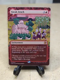 Sneak Attack MTG Wilds Of Eldraine: Enchanting Set Tales Set 2023 - Image 5