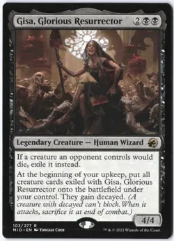 Gisa, Glorious Resurrector R Innistrad: Midnight Hunt 103 LP - Image 1