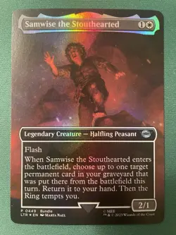 MTG LTR Lord of the Rings Mount Doom Scene Set the One Ring FOIL 448-451 - Image 5