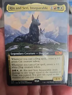 Rin and Seri, Inseparable Buy a Box Promo English Mtg Magic (Mint-Nm) - Image 1