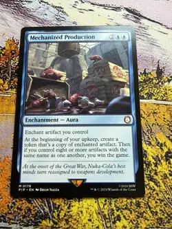 Mechanized Production - Foil PIP NM MTG - Image 4