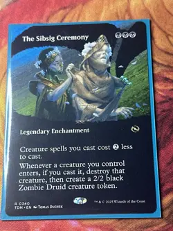The Sibsig Ceremony - Borderless - TDM - MTG - EN - NM - 0340 - Image 3