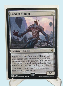 Conduit of Ruin, Battle for Zendikar, NM Near Mint, Magic the Gathering MTG - Image 1