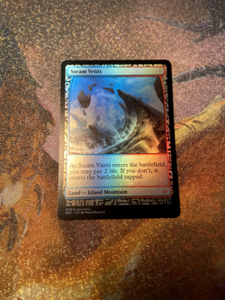 Steam Vents Foil Fullart Shockland Expedition HIGH QUALITY - Image 1