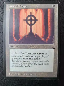 MTG Tormod's Crypt The Dark Regular Uncommon - Image 1