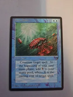 MTG: Mana Drain (LP): Legends (s) - Image 1
