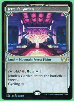 MTG Jetmir's Garden Showcase Foil (Streets of New Capenna) 0351 - Image 1