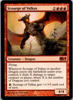 Scourge of Valkas M Magic 2014 (M14) 151 NM - Image 1