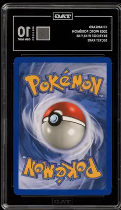 Pokemon Charizard Skyridge Crystal Holo Secret Rare #146 TAG 10 Gem Mint - Image 2