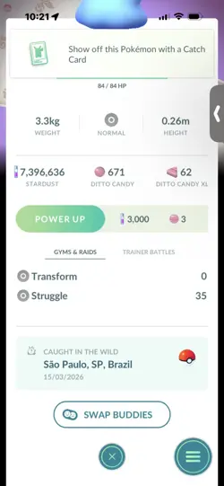 Pokemon Go Shiny Ditto Hat ( Background) - Image 2