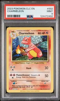Pokemon Charmeleon Classic Charizard & Ho-Oh ex Deck Holo #002 PSA 9 Mint - Image 1