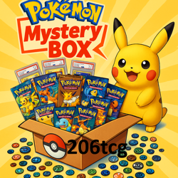 Pokemon Mystery Box (1 Graded + 1 Booster Pack) - PSA CGC BGS TAG (auction #11) - Image 1