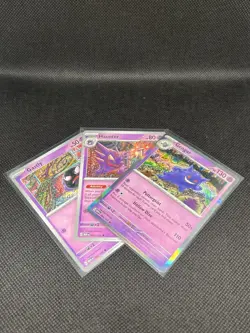 Pokemon - 151: Gastly, Haunter & Gengar Evolution Line - Tomokazu Komiya Art - Image 1