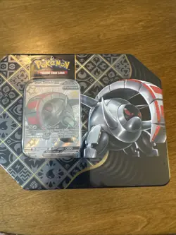 Pokemon TCG: Scarlet & Violet Paldean Fates Tin - Iron Treads - SEALED New - Image 1