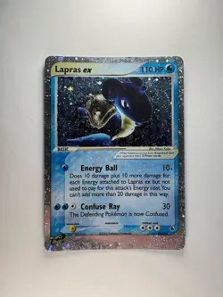 Pokemon Lapras ex Ruby & Sapphire Holo Ultra Rare 99/109 110 HP 2003 English - Image 1
