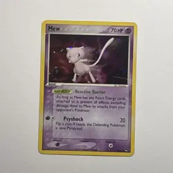 Pokemon Mew 004/017 POP Series 4 Holo Rare English - DMG - Image 1