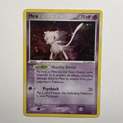 Pokemon Mew 004/017 POP Series 4 Holo Rare English - DMG - Image 2