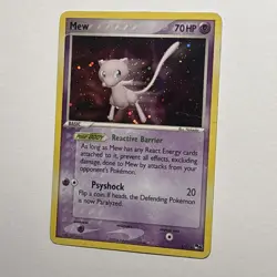 Pokemon Mew 004/017 POP Series 4 Holo Rare English - DMG - Image 3