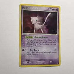 Pokemon Mew 004/017 POP Series 4 Holo Rare English - DMG - Image 4
