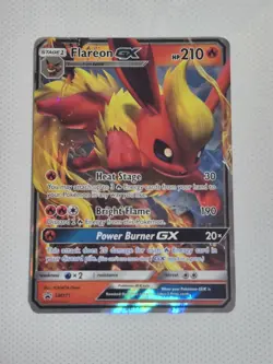 Pokemon TCG - Flareon GX SM171 - Sun & Moon Black Star Promo - NM/M - Image 1