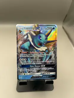 Vaporeon GX SM172 Holo Ultra Rare Black Star Promo NM Pokemon TCG - Image 1