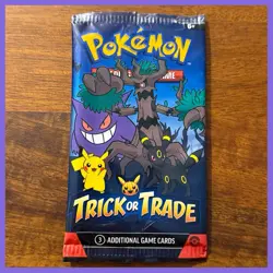 2024 POKEMON TRICK OR TRADE 057 GENGAR COSMOS HOLO - Image 4