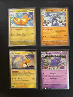 🌀 Sam’s Club 151 Cosmo Holo Promo Pokemon TCG Set Of 4 🌀 - Image 1