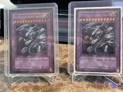Yugioh Blue-Eyes Ultimate Dragon Limited Ed Gold Ultra Rare GLD1-EN028 JMP-EN005 - Image 1