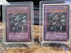 Yugioh Blue-Eyes Ultimate Dragon Limited Ed Gold Ultra Rare GLD1-EN028 JMP-EN005 - Image 2