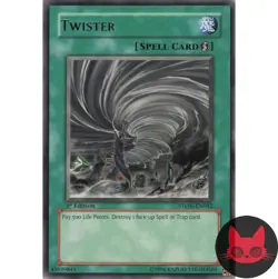 Yugioh Twister STON-EN042 Rare 1st Edition LP - Image 1