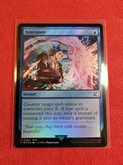 Syncopate Final Fantasy Foil FIN 80 MTG Instant - Image 1
