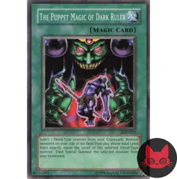 Yugioh The Puppet Magic of Dark Ruler LOD-013 Common NM - Image 1