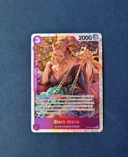 One Piece TCG - Black Maria OP08-074 SR English Trading Card - Image 1
